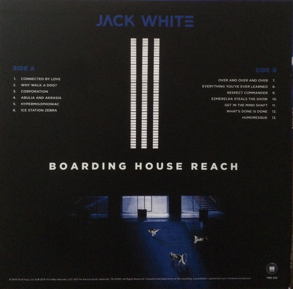Jack White (2) : Boarding House Reach (LP, Album, 120)