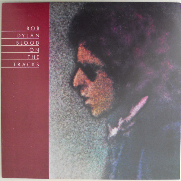 Bob Dylan : Blood On The Tracks (LP, Album, Whi)