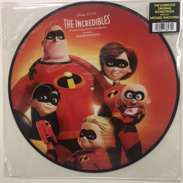 Michael Giacchino : The Incredibles (LP, Album, Pic, RE)