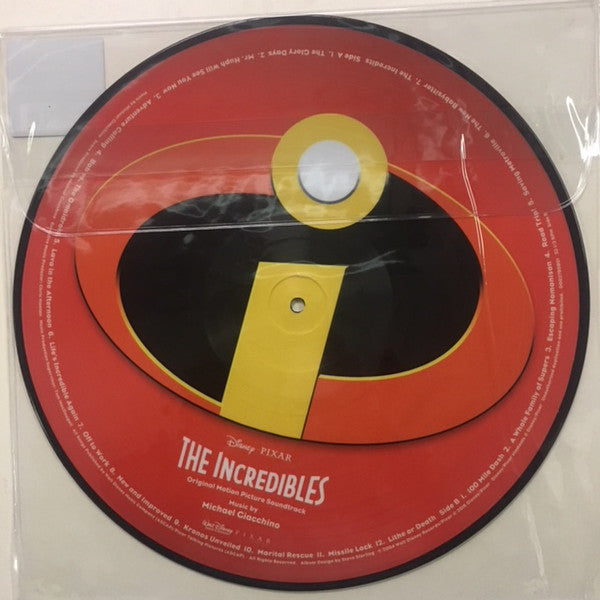 Michael Giacchino : The Incredibles (LP, Album, Pic, RE)