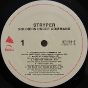 Stryper : Soldiers Under Command (LP, Album, RE)