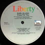 Earl Klugh : Crazy For You (LP, Album)