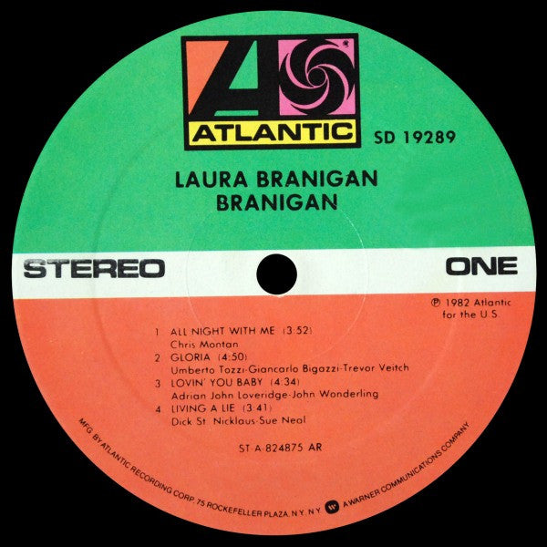 Laura Branigan : Branigan (LP, Album, AR )