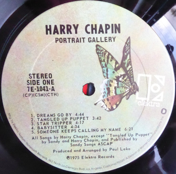 Harry Chapin : Portrait Gallery (LP, Album, San)