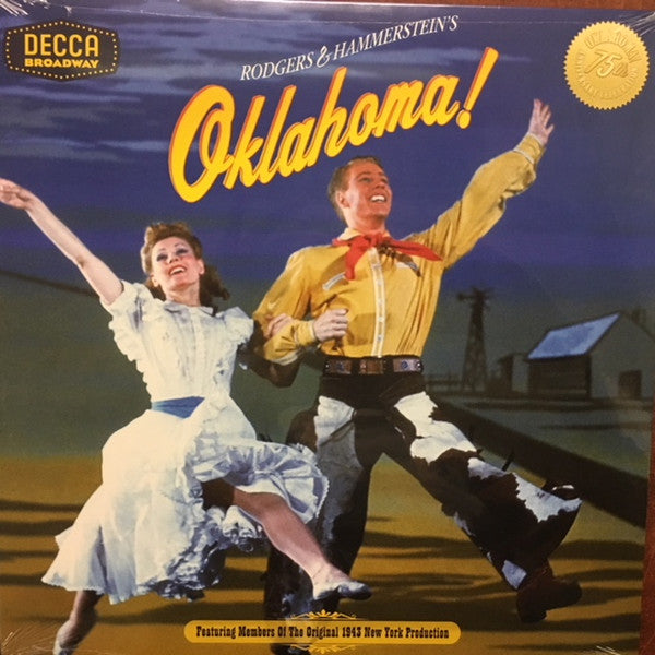 Richard Rodgers And  Oscar Hammerstein II / "Oklahoma" Orchestra And Chorus* Directed By Jay Blackton : Oklahoma! (LP, Album, RE, 75t)