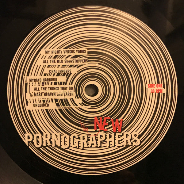 The New Pornographers : Challengers (LP, Album, 180)