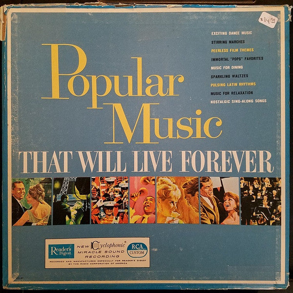 Various : Popular Music That Will Live Forever (10xLP + Box, Comp)