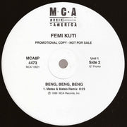 Femi Kuti : Beng, Beng, Beng (2x12", Promo)