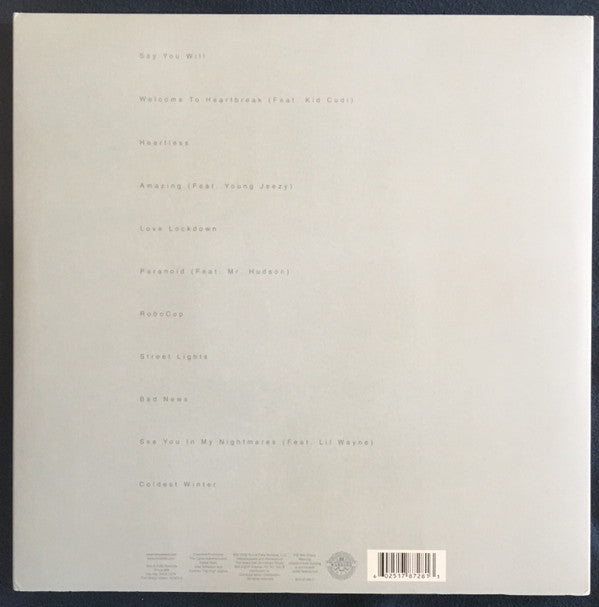 Kanye West : 808s & Heartbreak (2xLP, Album, Dlx, RE, Tri + CD, Album)