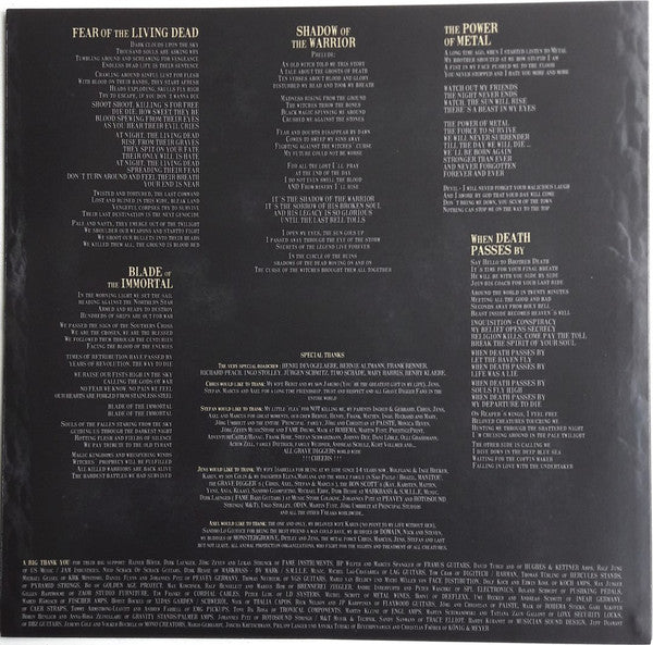 Grave Digger (2) : The Living Dead (LP, Album, Ltd, Sil)