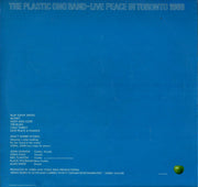 The Plastic Ono Band : Live Peace In Toronto 1969 (LP, Album)