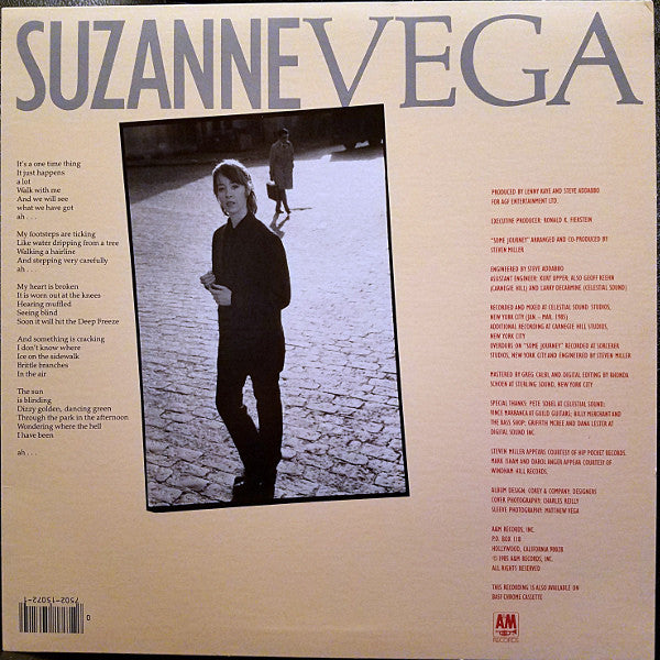 Suzanne Vega : Suzanne Vega (LP, Album, Ele)