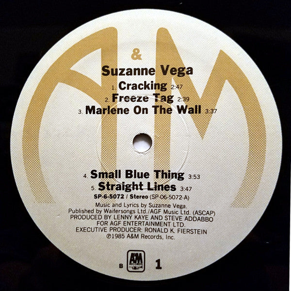 Suzanne Vega : Suzanne Vega (LP, Album, Ele)