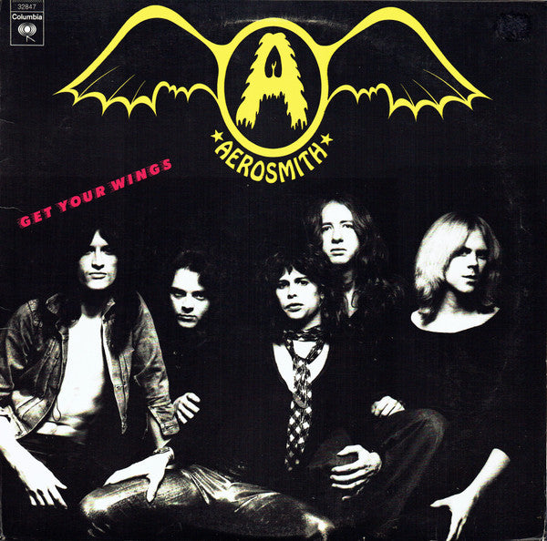 Aerosmith : Get Your Wings (LP, Album, RE, Pit)