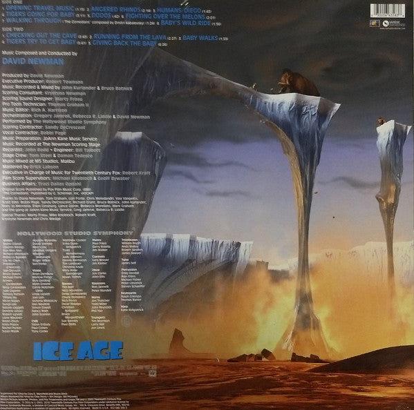 David Newman : Ice Age (Original Motion Picture Soundtrack) (LP, Pic)