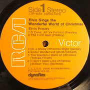 Elvis Presley : Elvis Sings The Wonderful World Of Christmas (LP, Album, Ora)