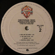 Christopher Cross : Christopher Cross (LP, Album, Club, Col)