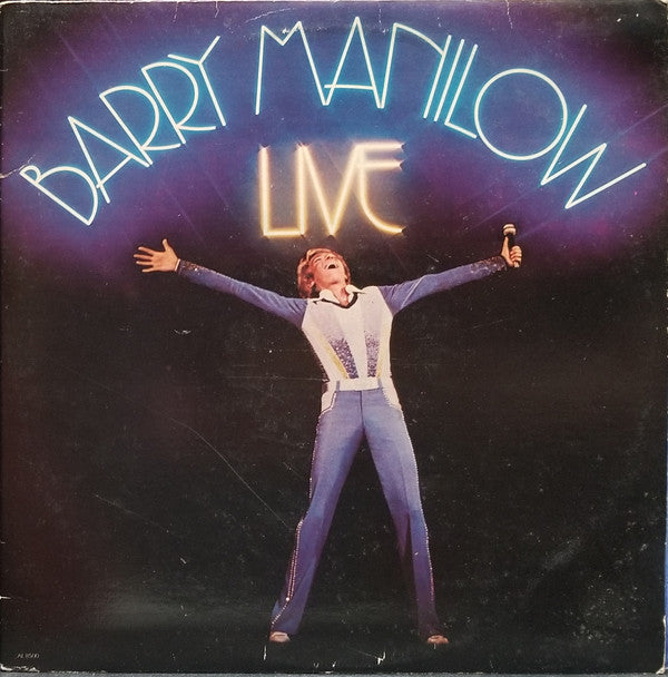 Barry Manilow : Live (2xLP, Album, Wad)