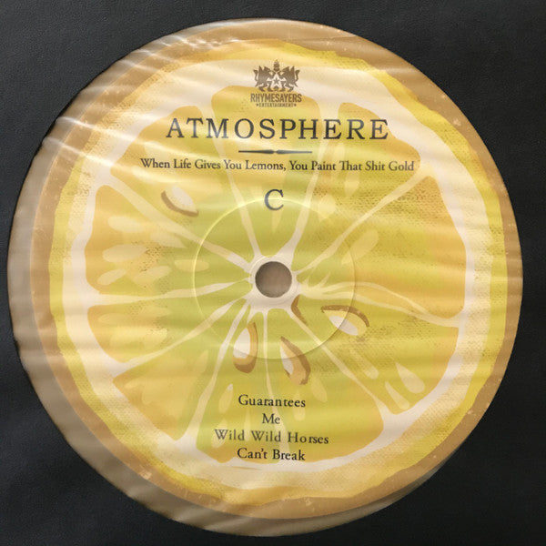 Atmosphere (2) : When Life Gives You Lemons, You Paint That Shit Gold (2xLP, Album, RE, Gol)