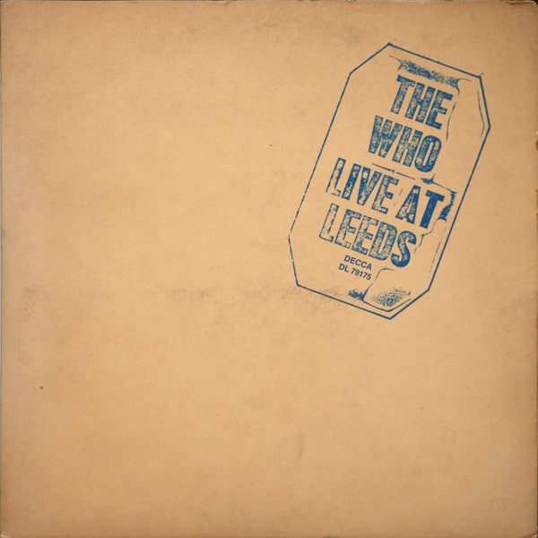 The Who : Live At Leeds (LP, Album, Gat)