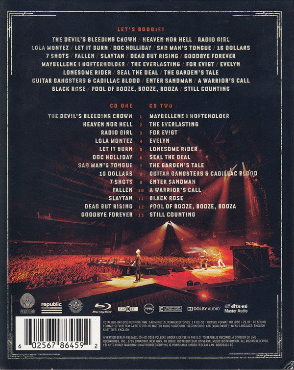 Volbeat : Let's Boogie! Live From Telia Parken (2xCD, Album, Ltd, S/Edition, Dig + Blu-ray)