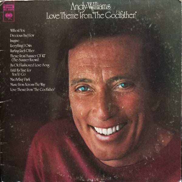 Andy Williams : Love Theme From "The Godfather" (LP, Album, Ter)