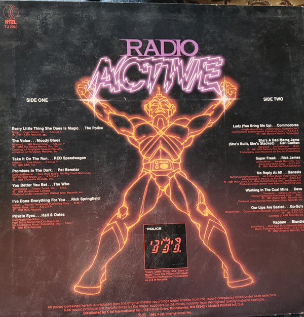 Various : Radio Active (LP, Comp, 11 )