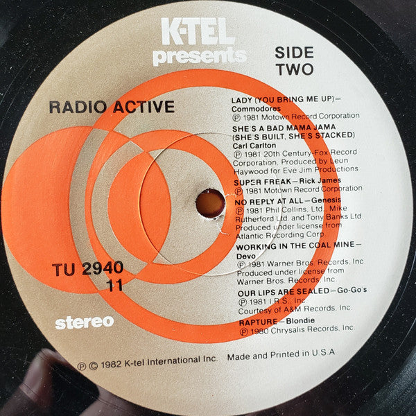 Various : Radio Active (LP, Comp, 11 )