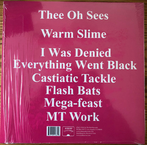 Thee Oh Sees : Warm Slime (LP)
