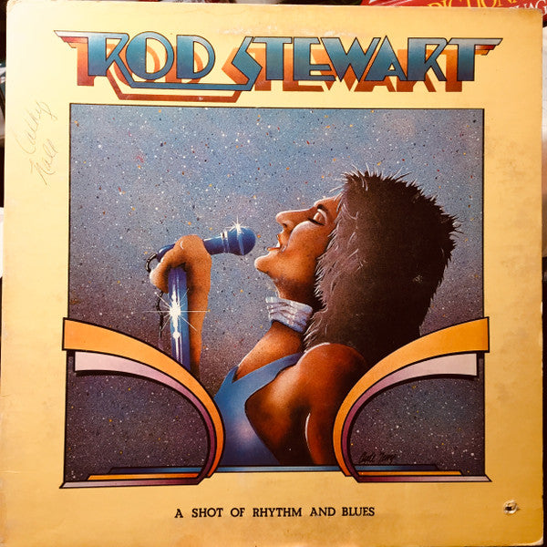 Rod Stewart : A Shot Of Rhythm And Blues (LP, Comp, Mon)