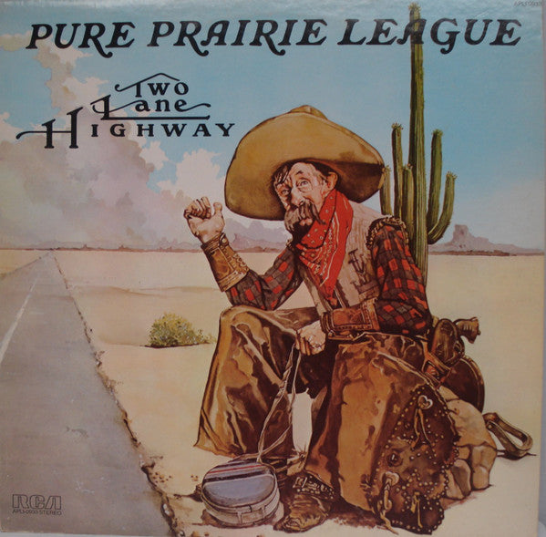 Pure Prairie League : Two Lane Highway (LP, Album)