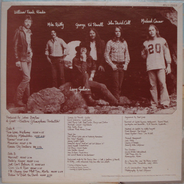 Pure Prairie League : Two Lane Highway (LP, Album)