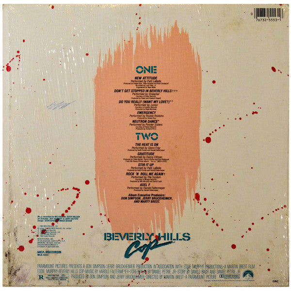 Various : Music From The Motion Picture Soundtrack - Beverly Hills Cop (LP, Comp)