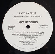 Patti LaBelle : Yo Mister (12", Promo)
