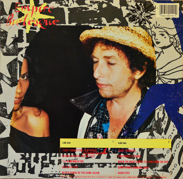 Bob Dylan : Empire Burlesque (LP, Album, Pit)