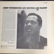 Jimmy Witherspoon With Brother Jack McDuff : The Blues Is Now (LP, Album, Mono)