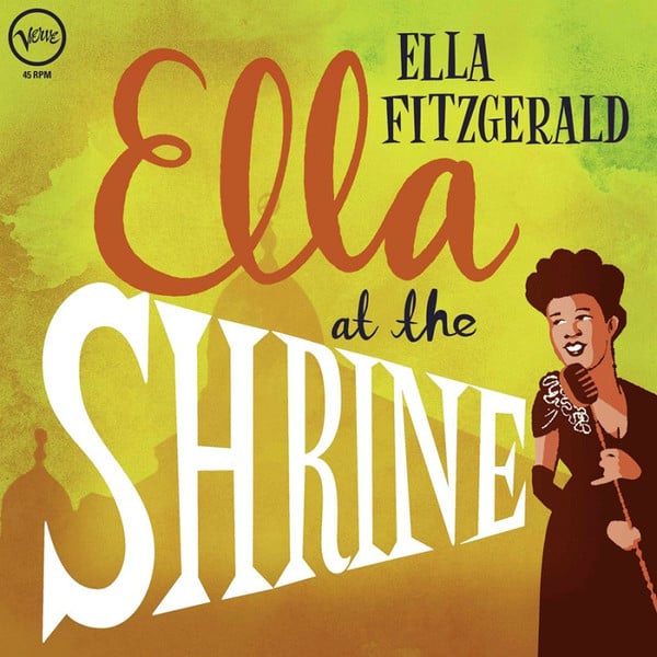 Ella Fitzgerald : Ella At The Shrine (LP, Album)