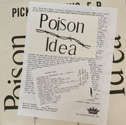 Poison Idea : Pick Your King E.P. (12", EP, Ltd, RE, RM, Cle)