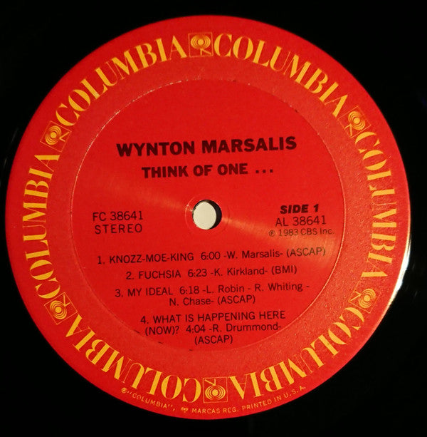 Wynton Marsalis : Think Of One (LP, Album)