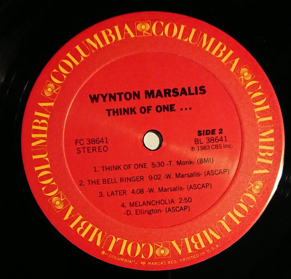Wynton Marsalis : Think Of One (LP, Album)