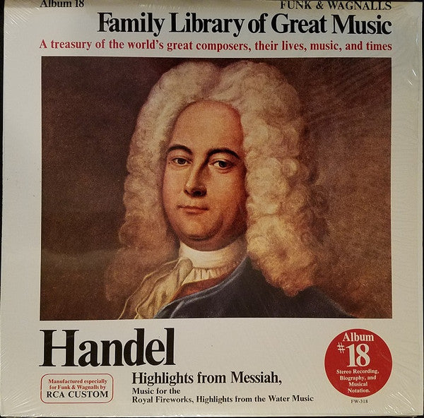 Handel* : Highlights From Messiah (LP, Album, Comp)