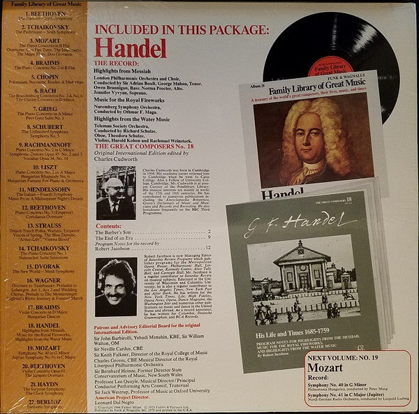 Handel* : Highlights From Messiah (LP, Album, Comp)