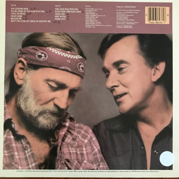 Willie Nelson & Ray Price : San Antonio Rose (LP, Album, San)