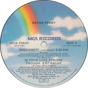 Bryan Ferry : Is Your Love Strong Enough (Extended Version) (12")