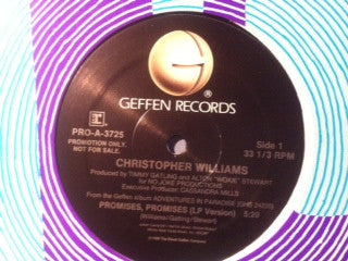Christopher Williams : Promises, Promises (12", Promo)