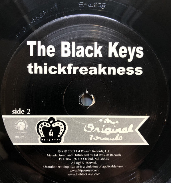 The Black Keys : Thickfreakness (LP, Album)