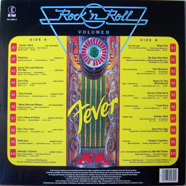 Various : Rock 'n Roll Fever Volume II (LP, Comp, 44)