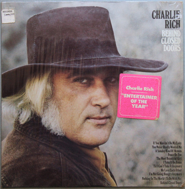Charlie Rich : Behind Closed Doors (LP, Album, Pit)