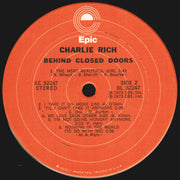 Charlie Rich : Behind Closed Doors (LP, Album, Pit)