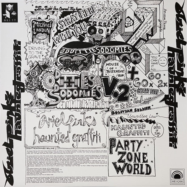 Ariel Pink's Haunted Graffiti : Odditties Sodomies Vol. 2 (LP, Comp)